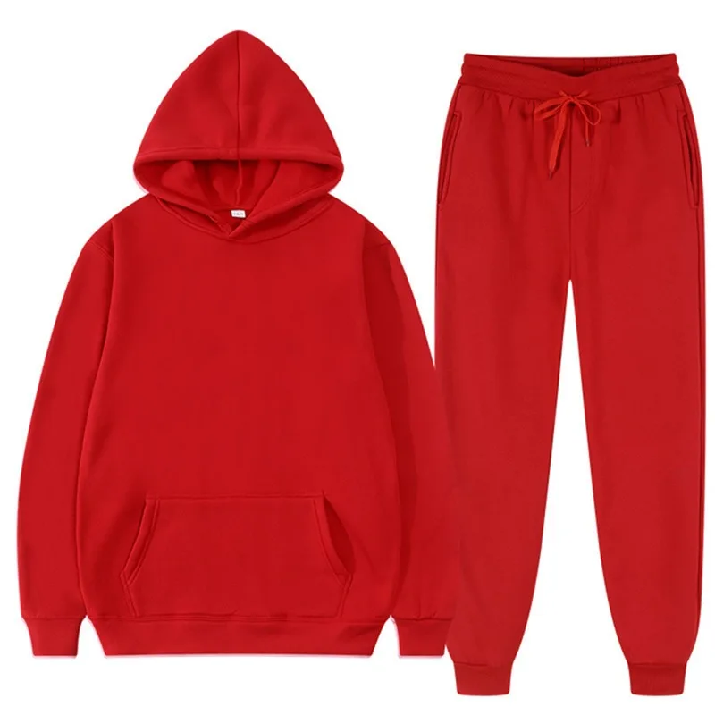 Running Gear Woman - Męski dres 2-częściowy: bluza z kapturem