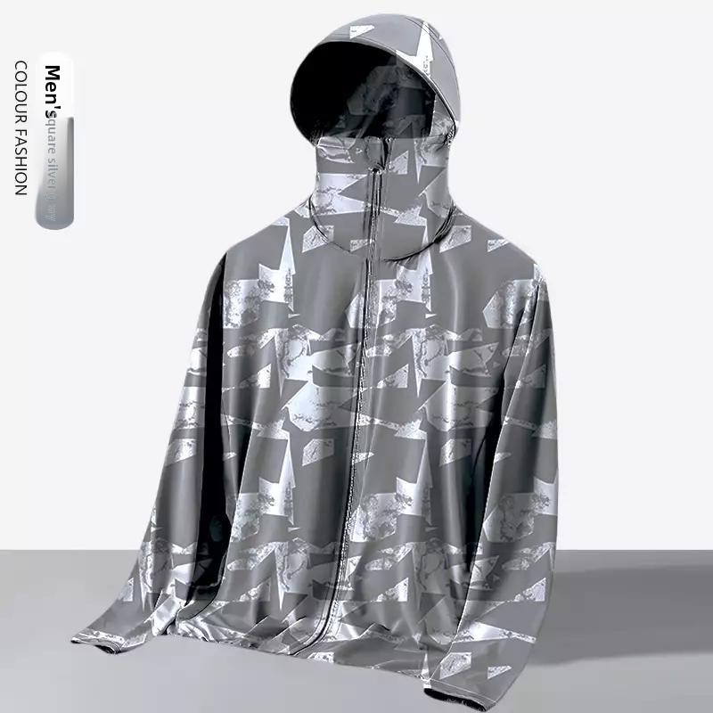 Running Gears - Unisexowa letnia kurtka z kapturem o