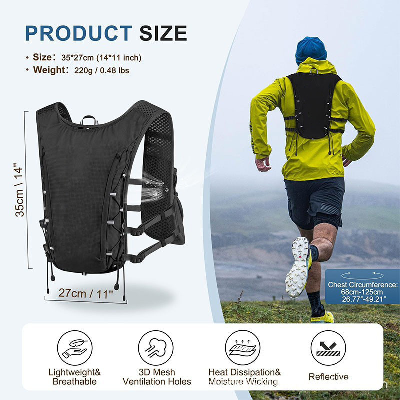 Kamizelka hydracyjna, plecak d – Running Gear Competition recenzja i cena