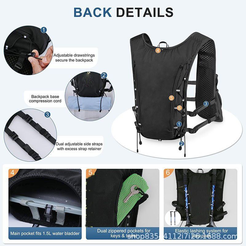 Kamizelka hydracyjna, plecak d – Running Gear Competition recenzja i cena