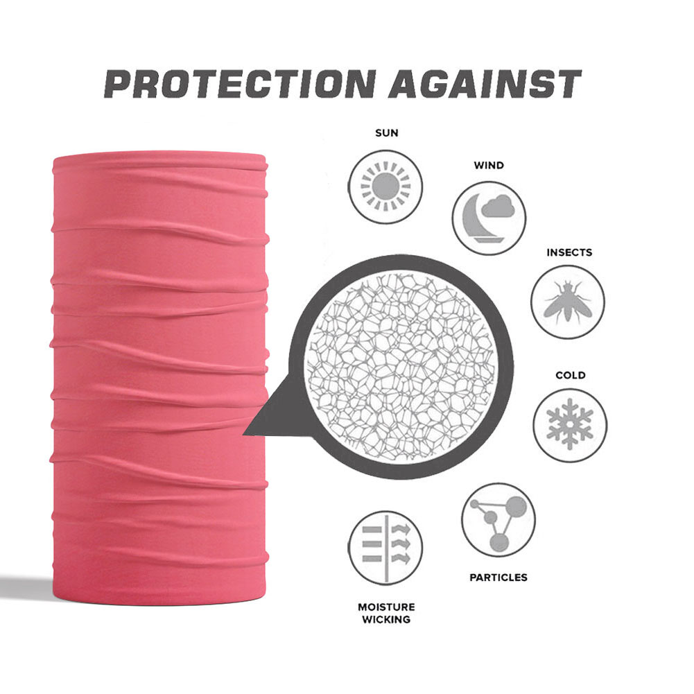 Różowa bezszwowa bandana na ze – Running Gear Youtube recenzja i cena
