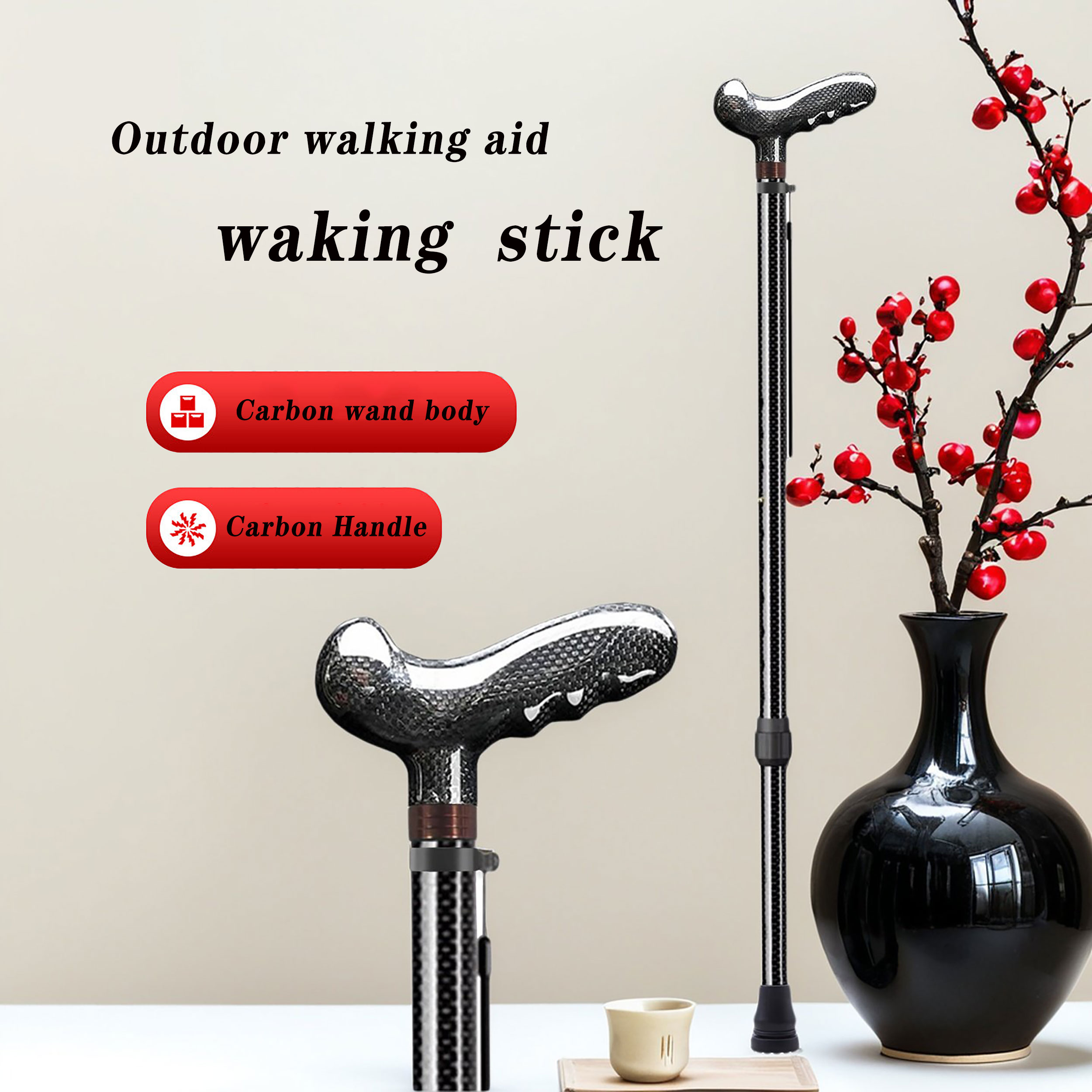 Ultralekka teleskopowa laska z – Trekking Pole Carbon recenzja i cena