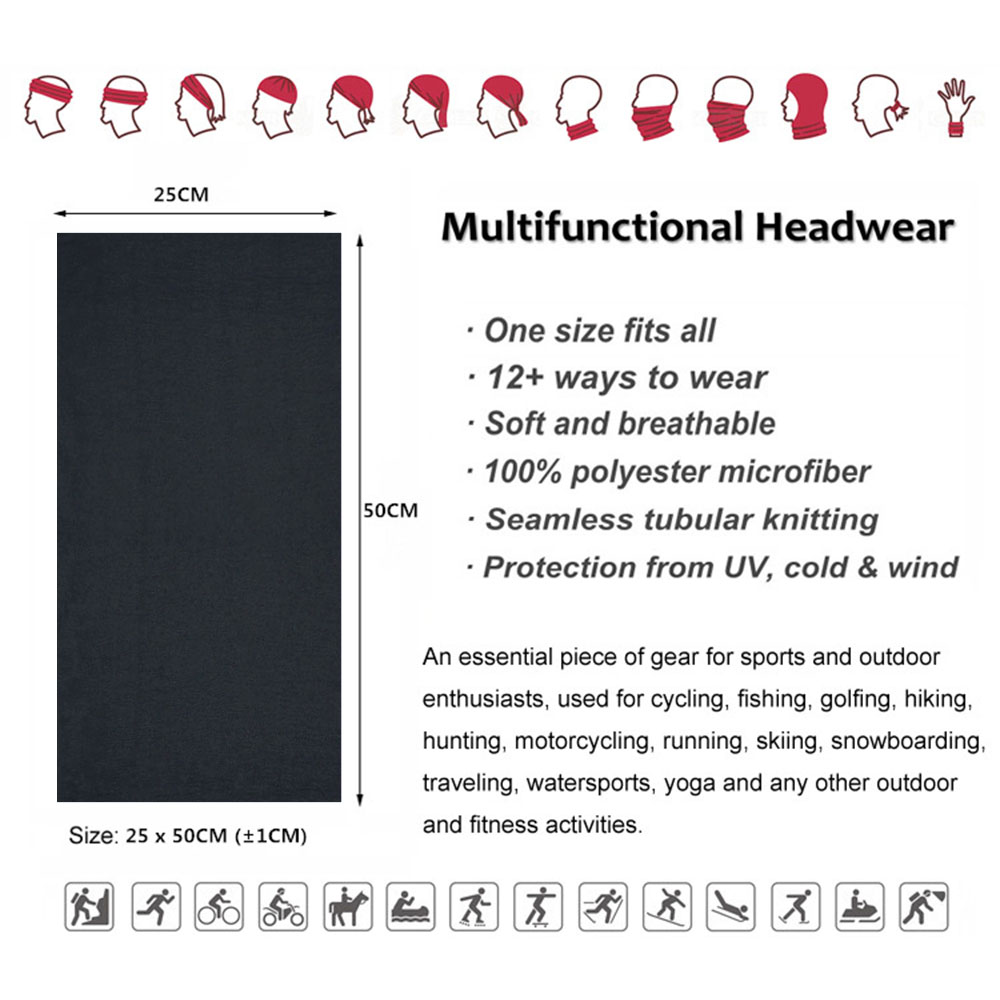 Ciemny kolor Tube Neckchief Ou – Running Gear Youtube recenzja i cena