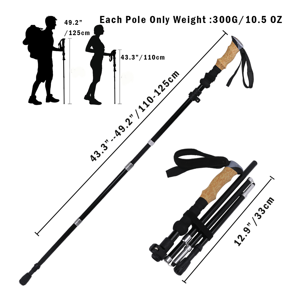 Ultramocne kije trekkingowe -  – Trekking Pole Carbon recenzja i cena