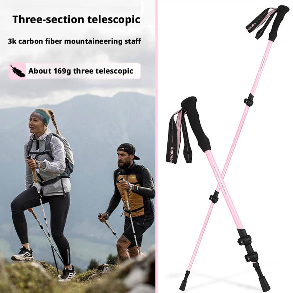 Ultralekkie składane kije trek – Trekking Pole Carbon recenzja i cena
