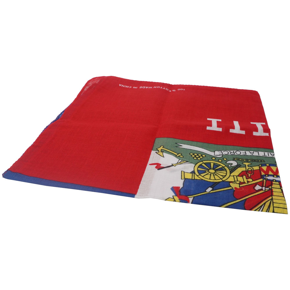 Haiti Flaga Bandana 100% Baweł – Running Gear Gifts For Men recenzja i cena